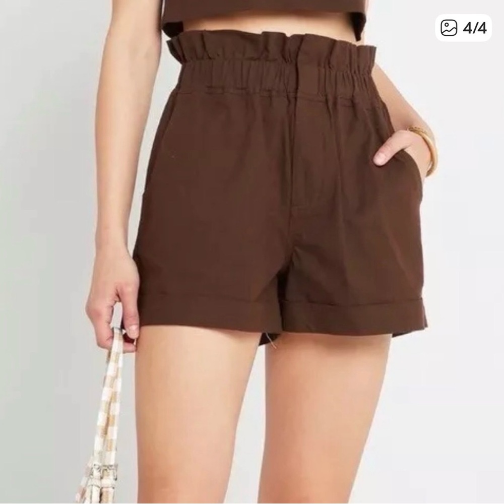 OPI Vienna paperback high rise shorts